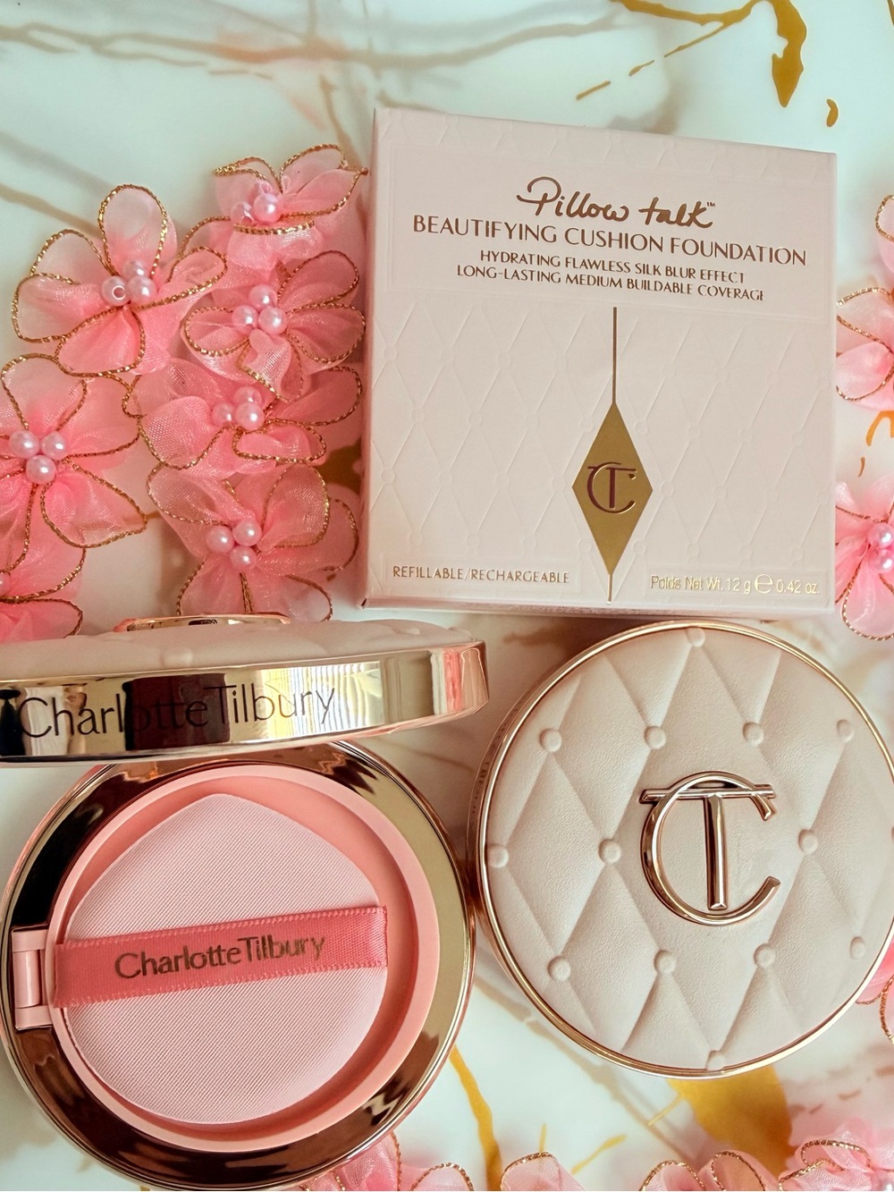 Charlotte Tilbury Pillow Talk Beautifying Cushion Foundation Shade 2C RARE